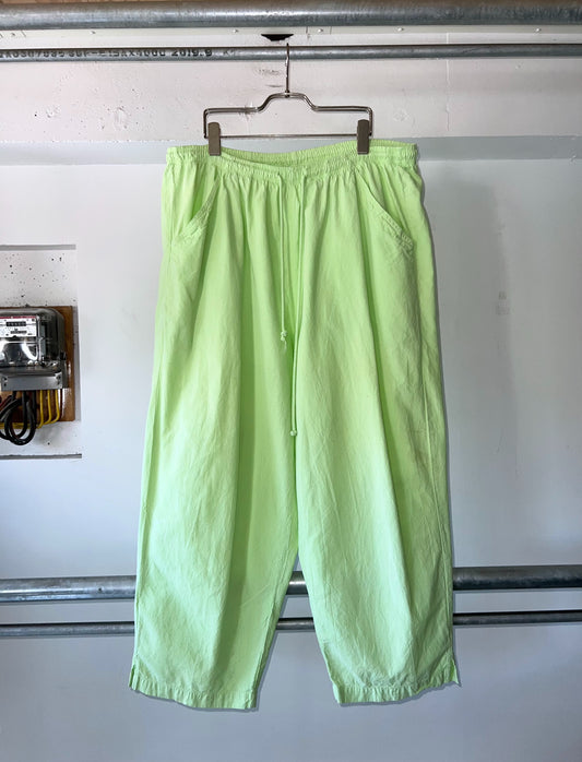 00s Neon Green Wide Easy Pants