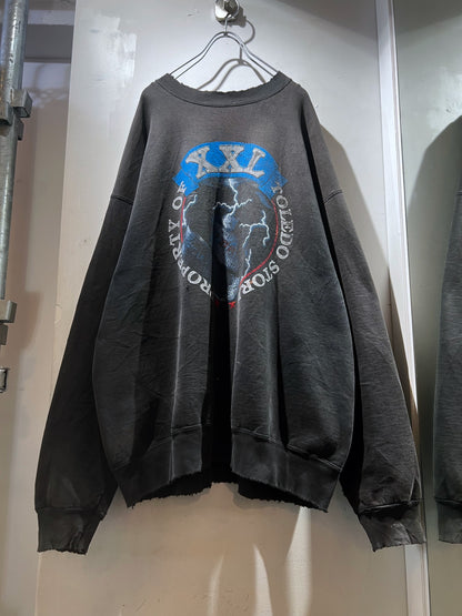 90s Fruit of the Loom Sunfaded Sweat Shirt Toredo Storm