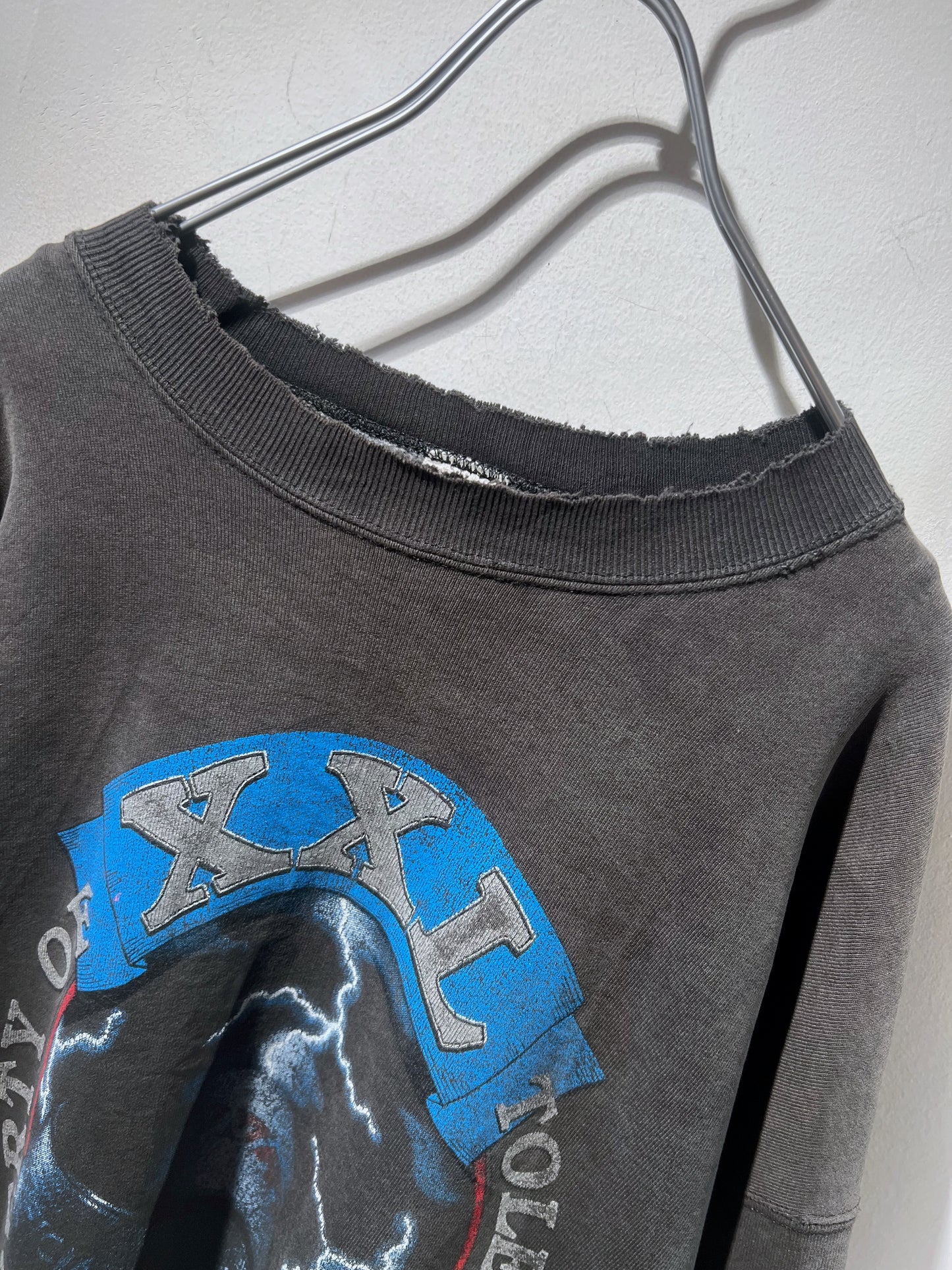 90s Fruit of the Loom Sunfaded Sweat Shirt Toredo Storm