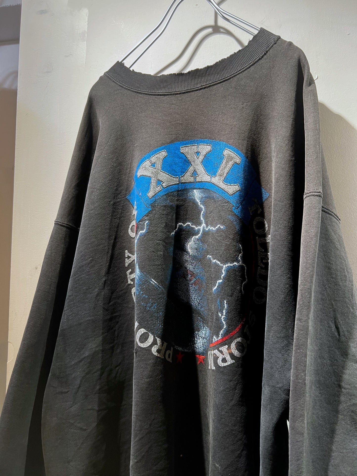 90s Fruit of the Loom Sunfaded Sweat Shirt Toredo Storm