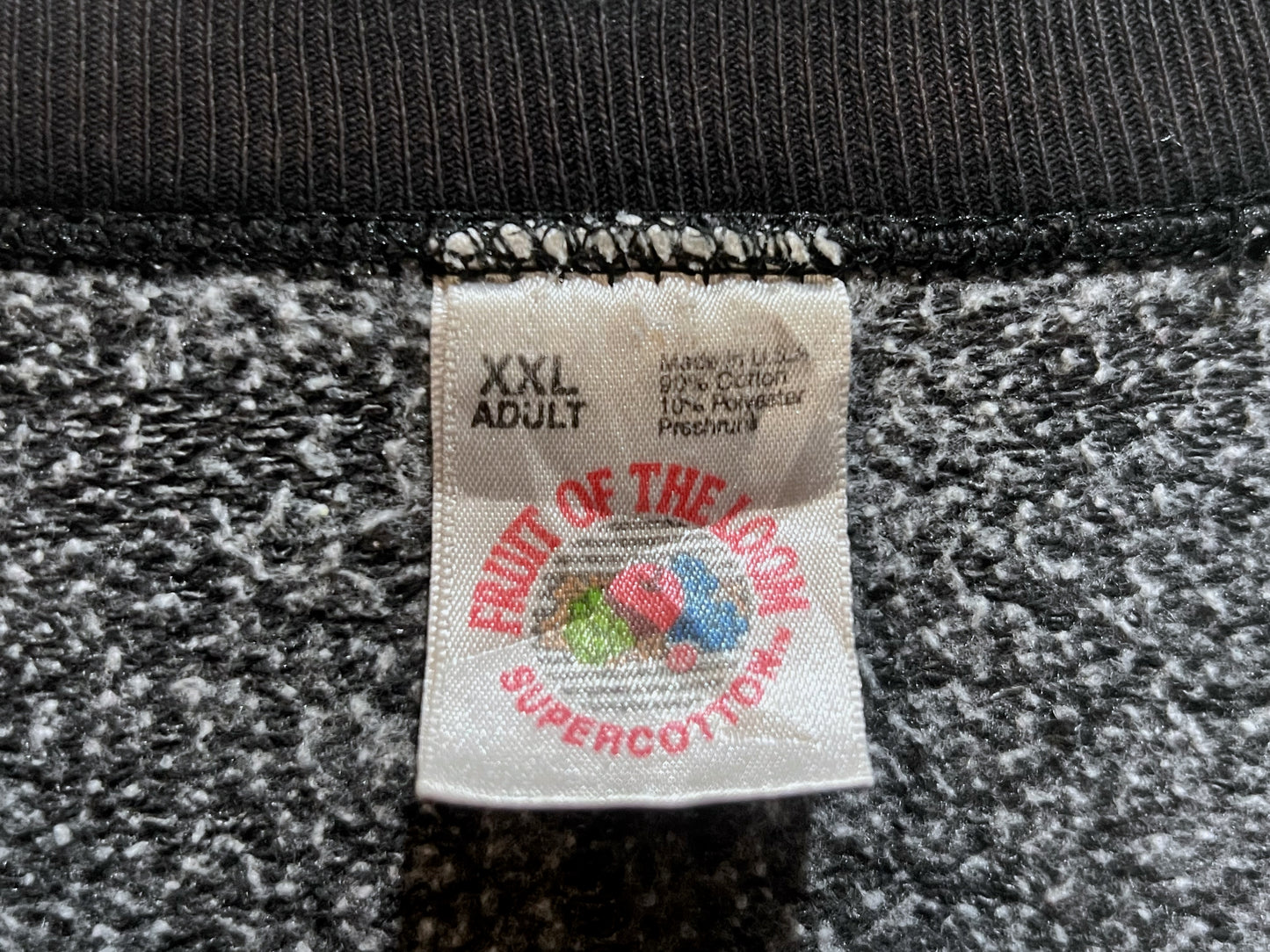 90s Fruit of the Loom Sunfaded Sweat Shirt Toredo Storm