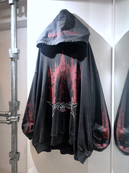 Old INSOMNIA “Gothic Cathedral” Super Big Hoodie