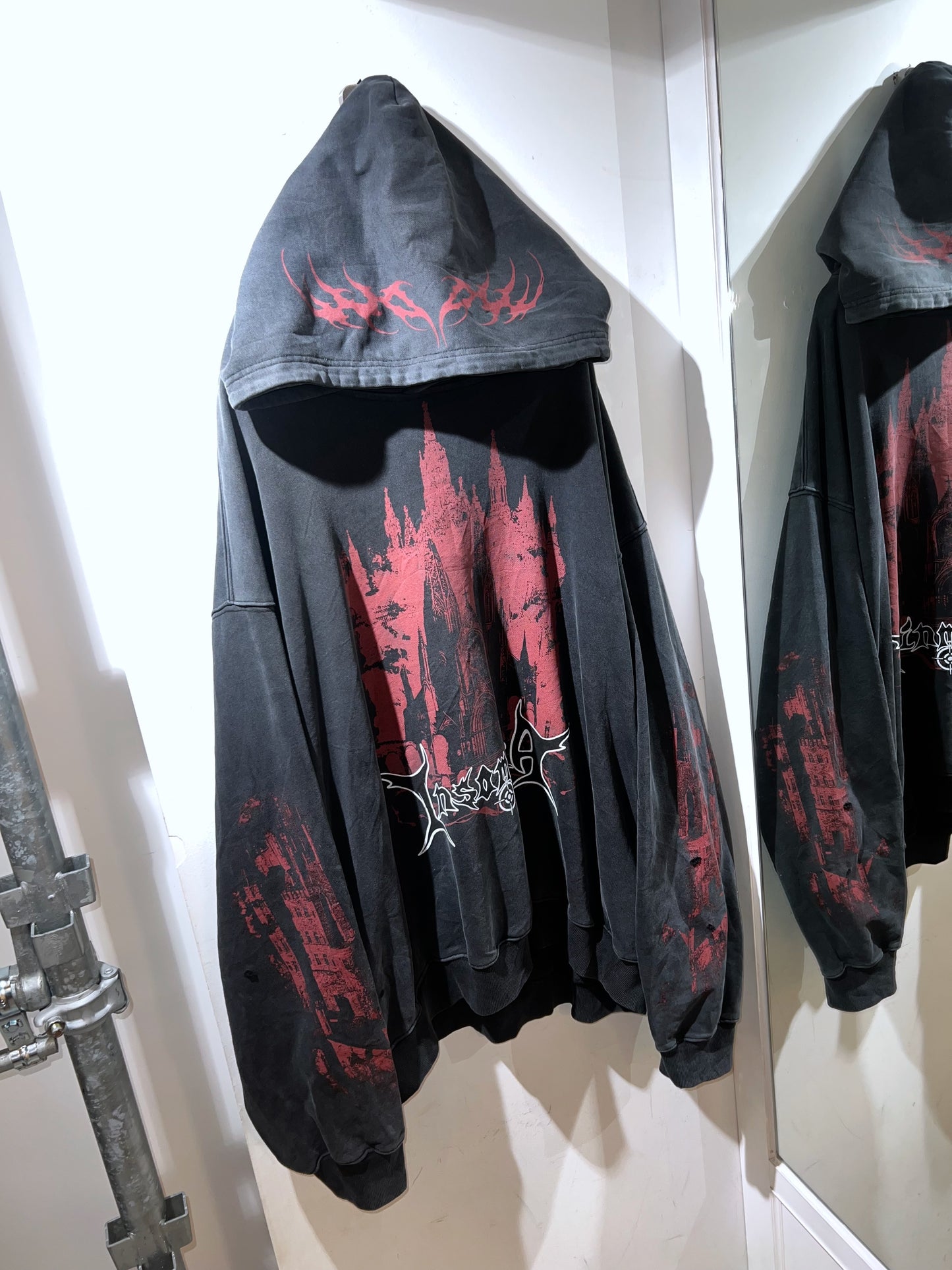 Old INSOMNIA “Gothic Cathedral” Super Big Hoodie