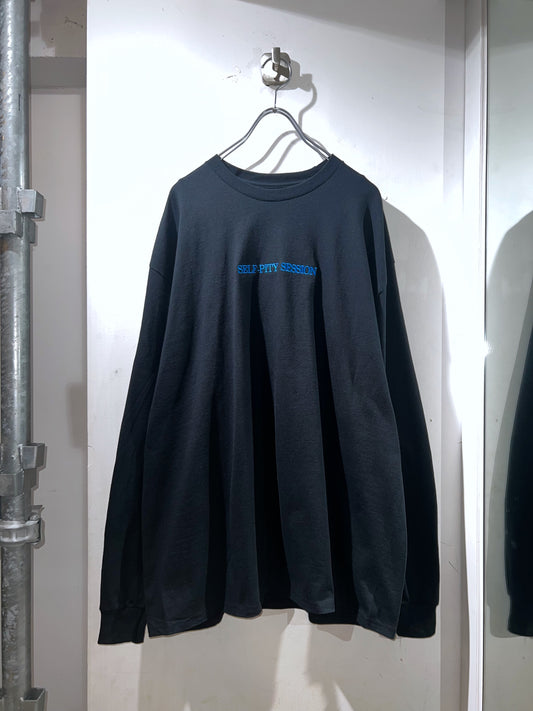 GAMBLING™︎ SELF-PITY L/S TEE  BLK