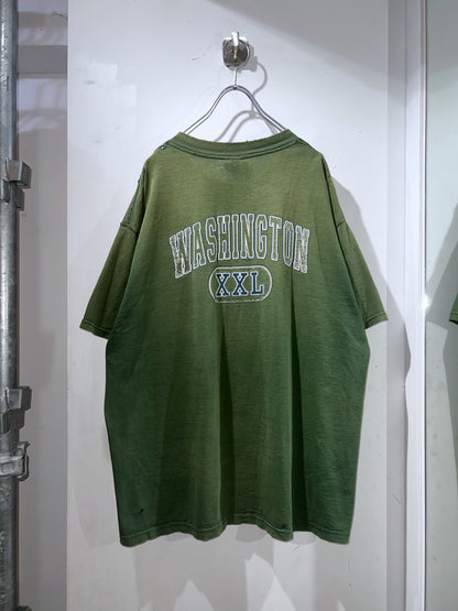 Old Discus Distressed Pocket Tee