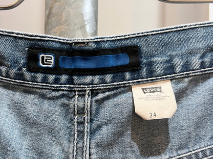 00s Levi's L2 Wide Denim Shorts
