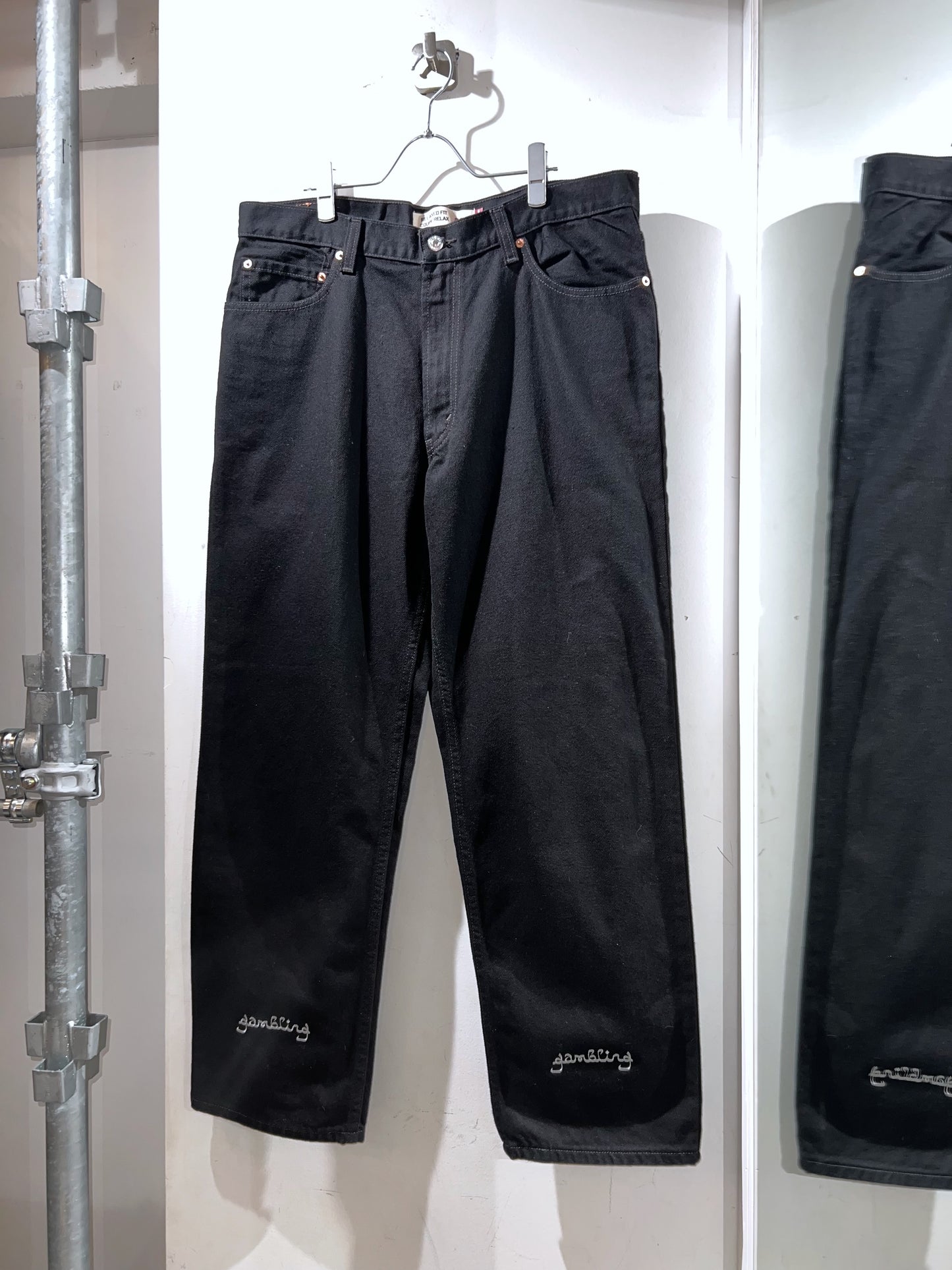 GAMBLING™︎ BLACK JEANS