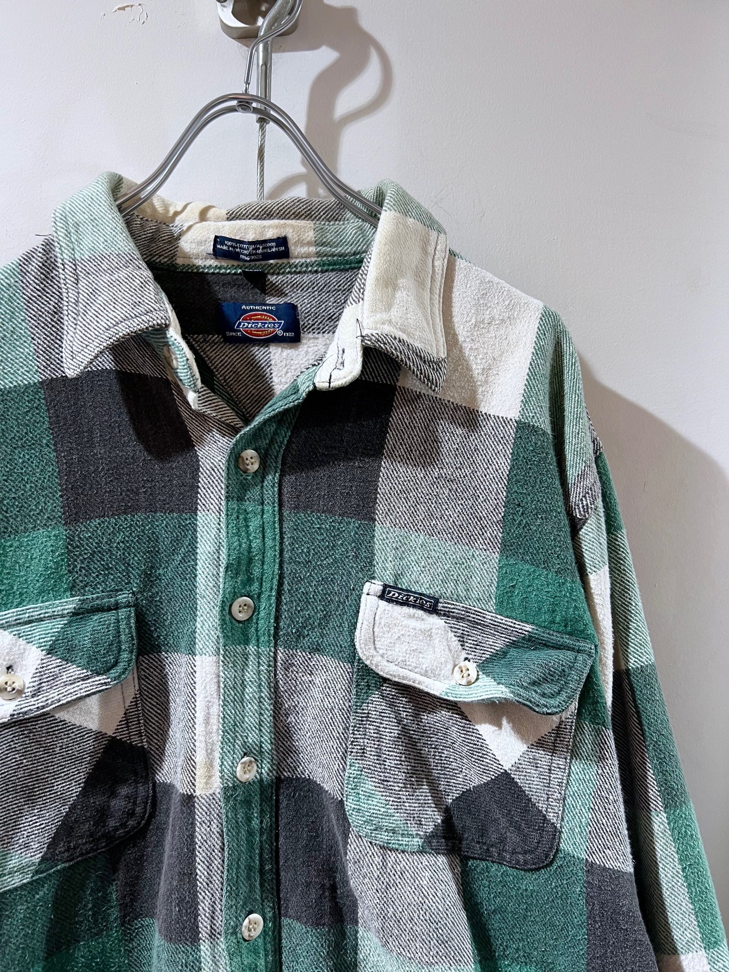 old Dickies Heavyweight Flannel Shirt