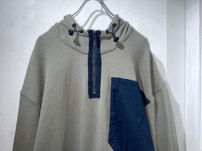 Nautica 1/4 Zip Design Hoodie