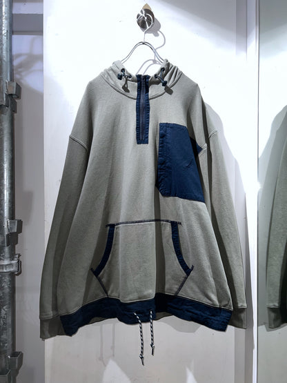 Nautica 1/4 Zip Design Hoodie