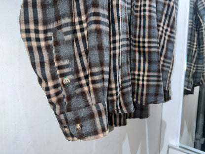 Old TOMMY HILFIGER Rayon Plaid Shirt