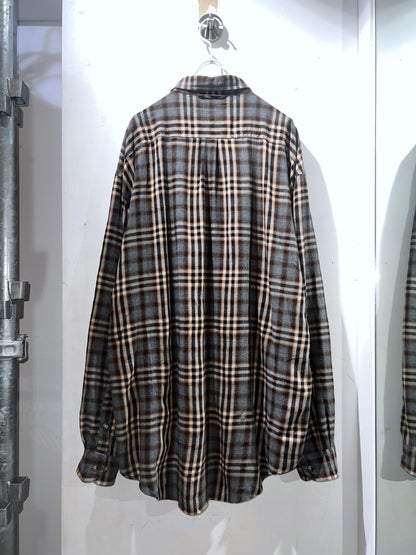 Old TOMMY HILFIGER Rayon Plaid Shirt