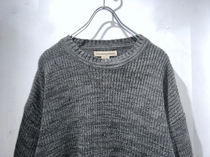 Old Mix Grey Crewneck Sweater