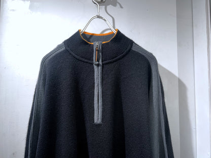 00's Obermeyer Mesa 1/2 Zip Oversized Ski Sweater