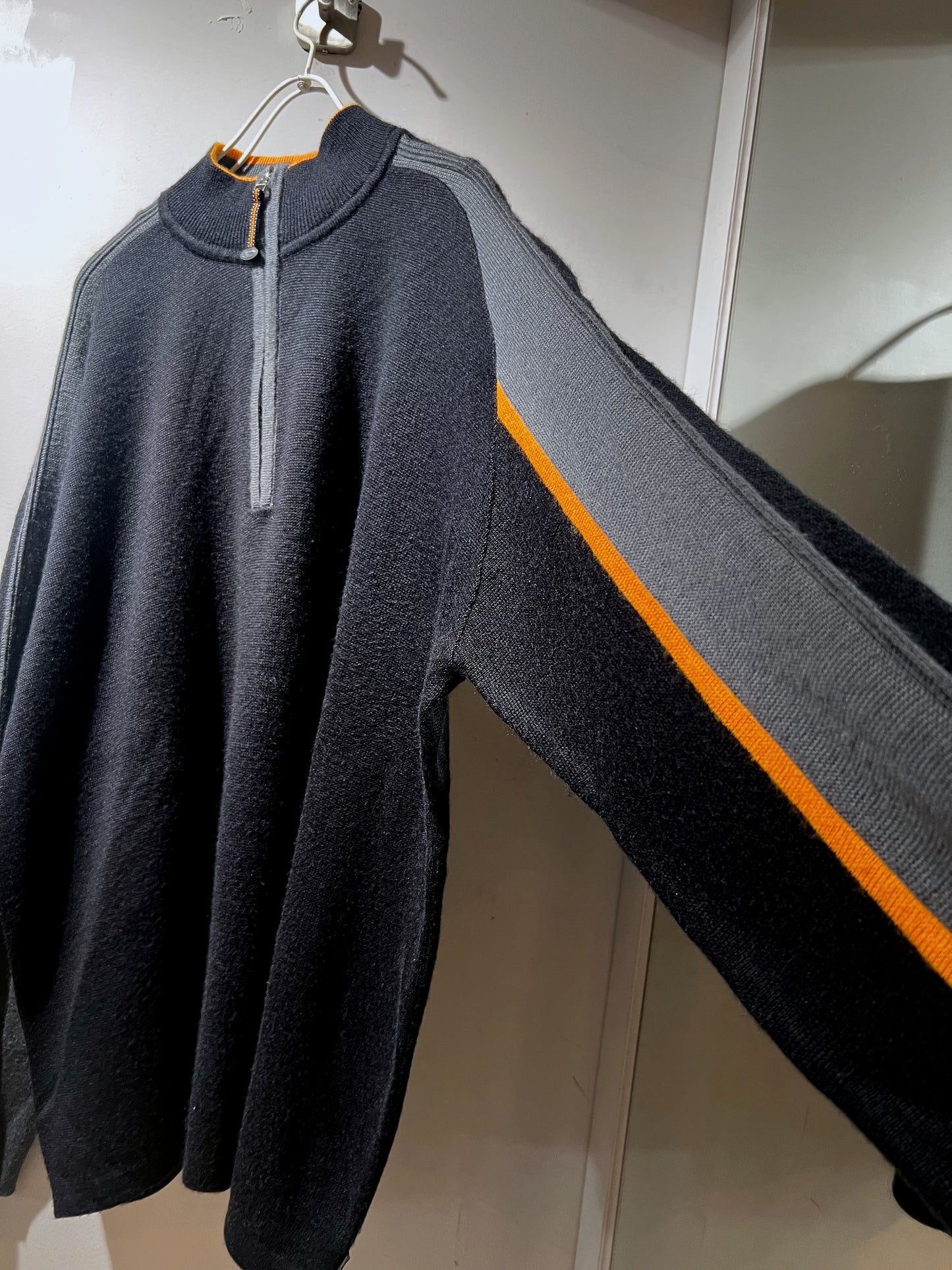 00's Obermeyer Mesa 1/2 Zip Oversized Ski Sweater