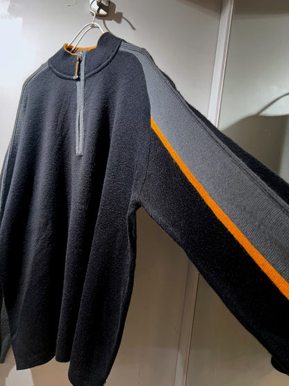 00's Obermeyer Mesa 1/2 Zip Oversized Ski Sweater