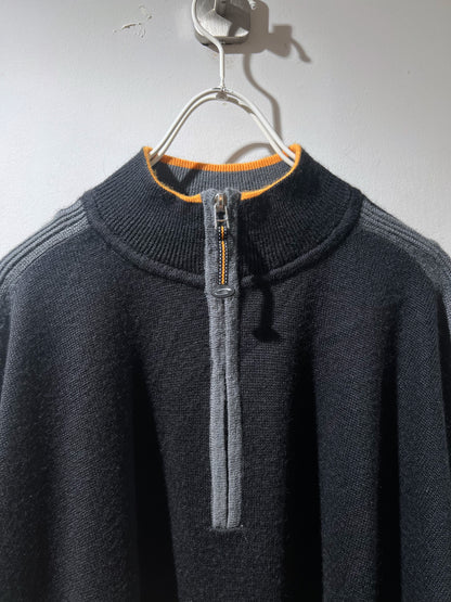 00's Obermeyer Mesa 1/2 Zip Oversized Ski Sweater