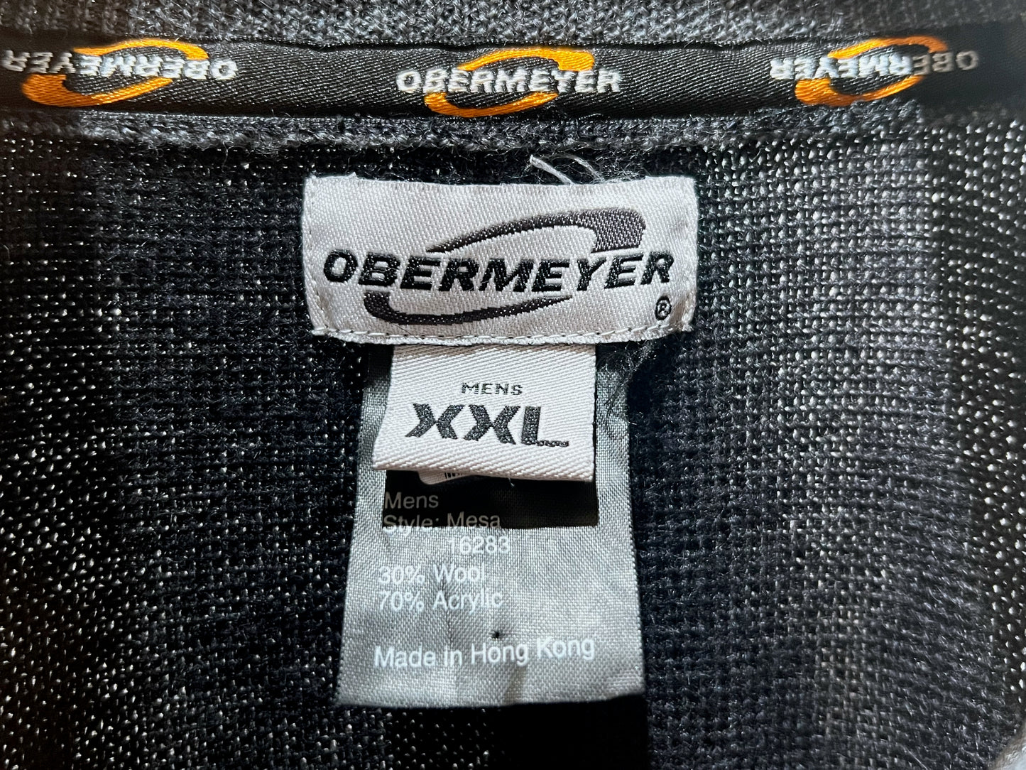 00's Obermeyer Mesa 1/2 Zip Oversized Ski Sweater