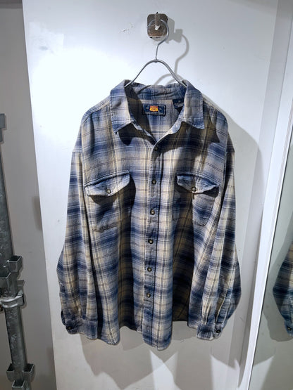 90's Vintage Route 66 Heavyweight Flannel Shirt