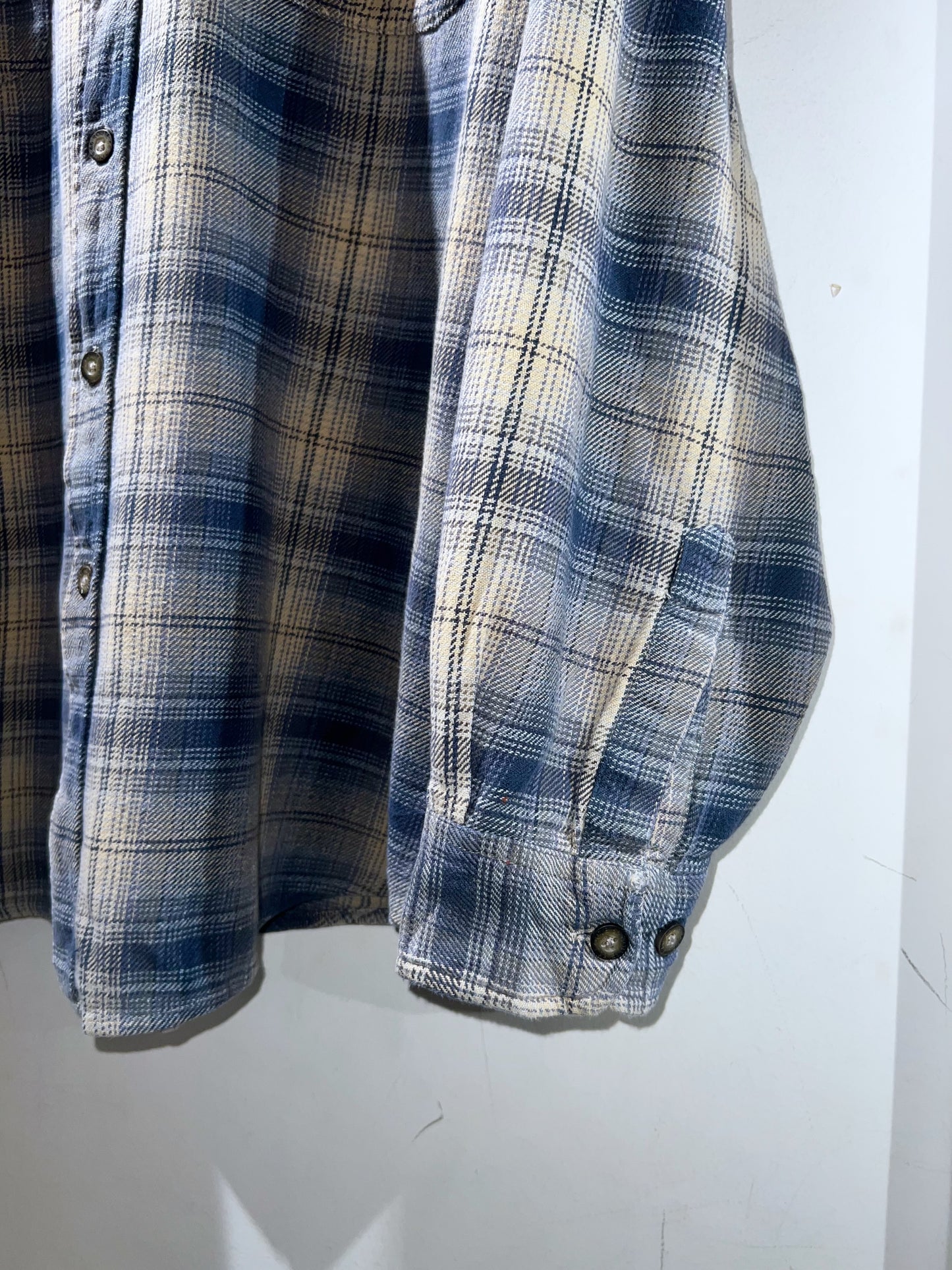 90's Vintage Route 66 Heavyweight Flannel Shirt