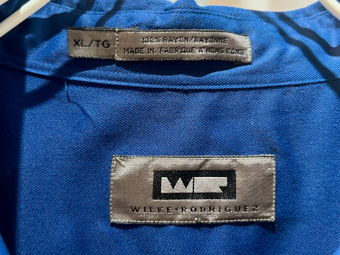 Old Blue Rayon Shirt