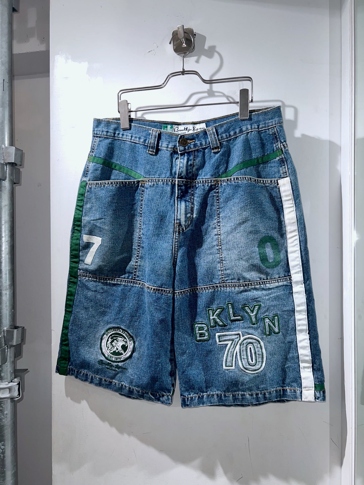 90s Brooklyn Xpress Denim Shorts