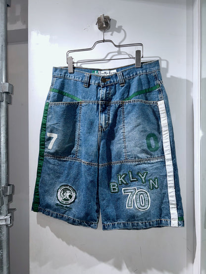 90s Brooklyn Xpress Denim Shorts
