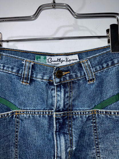 90s Brooklyn Xpress Denim Shorts