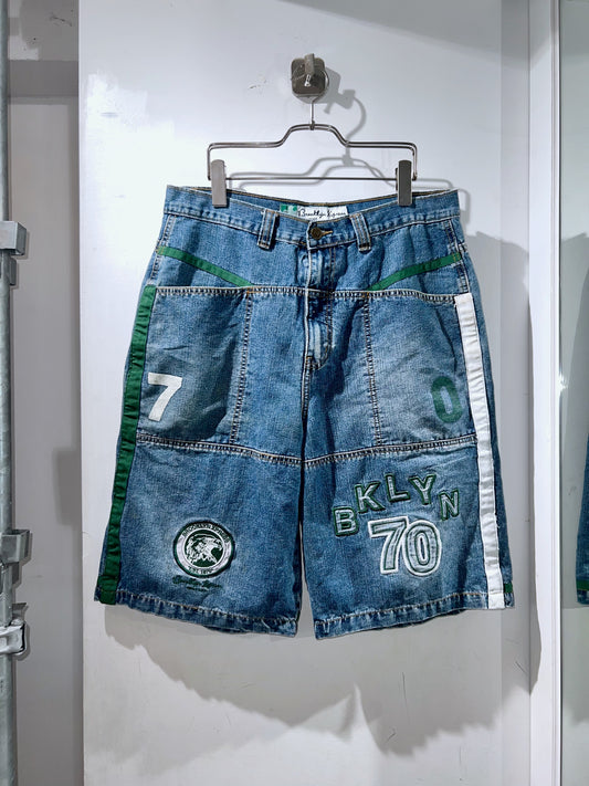 90s Brooklyn Xpress Denim Shorts