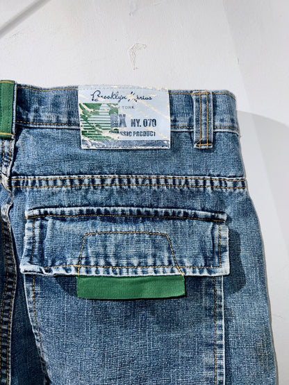 90s Brooklyn Xpress Denim Shorts