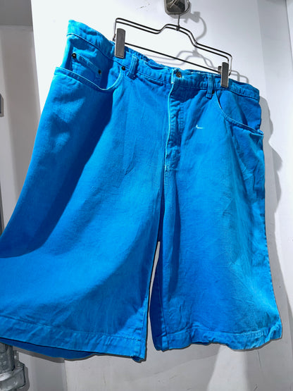 90s Vintage Yes Men Baggy Denim Shorts