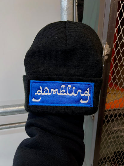 GAMBLING BLUE BOX BEANIE
