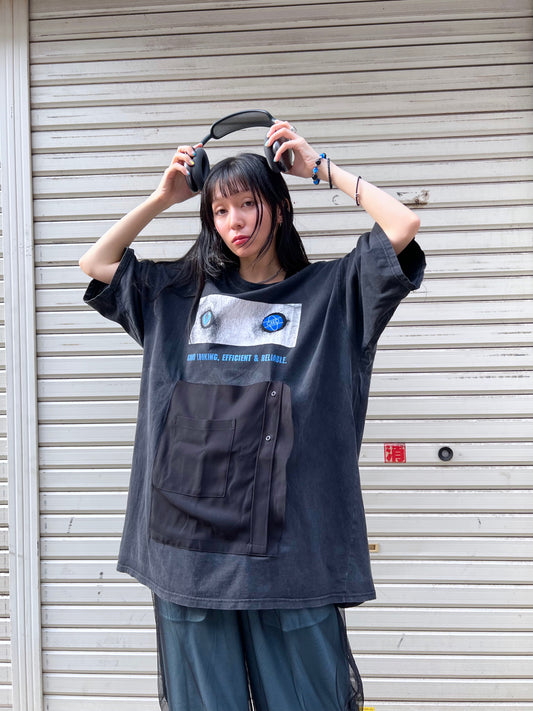 IBMG × BAU EFFICIENT & RELIABLE POCKET TEE