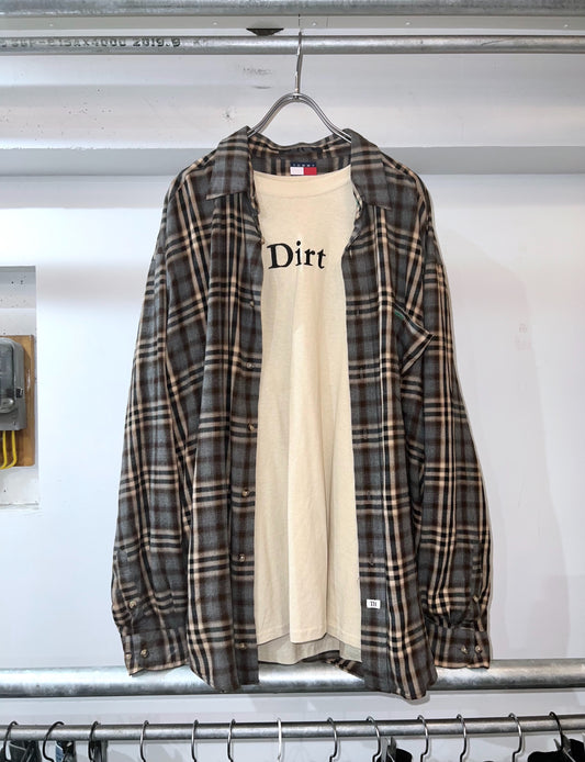 Old TOMMY HILFIGER Rayon Plaid Shirt
