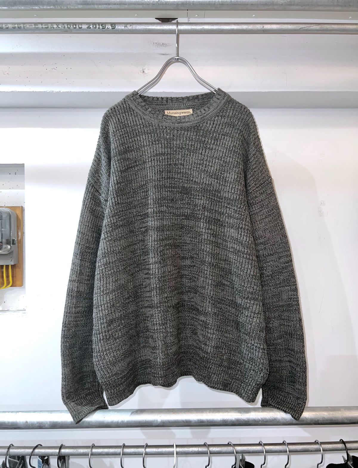 Old Mix Grey Crewneck Sweater