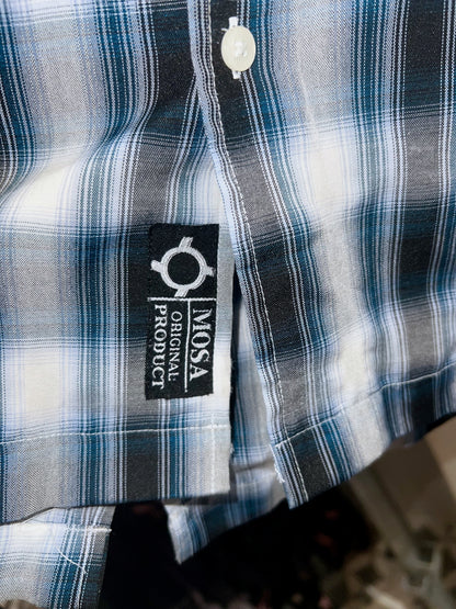 00s Oversized Ombre Check Shirt