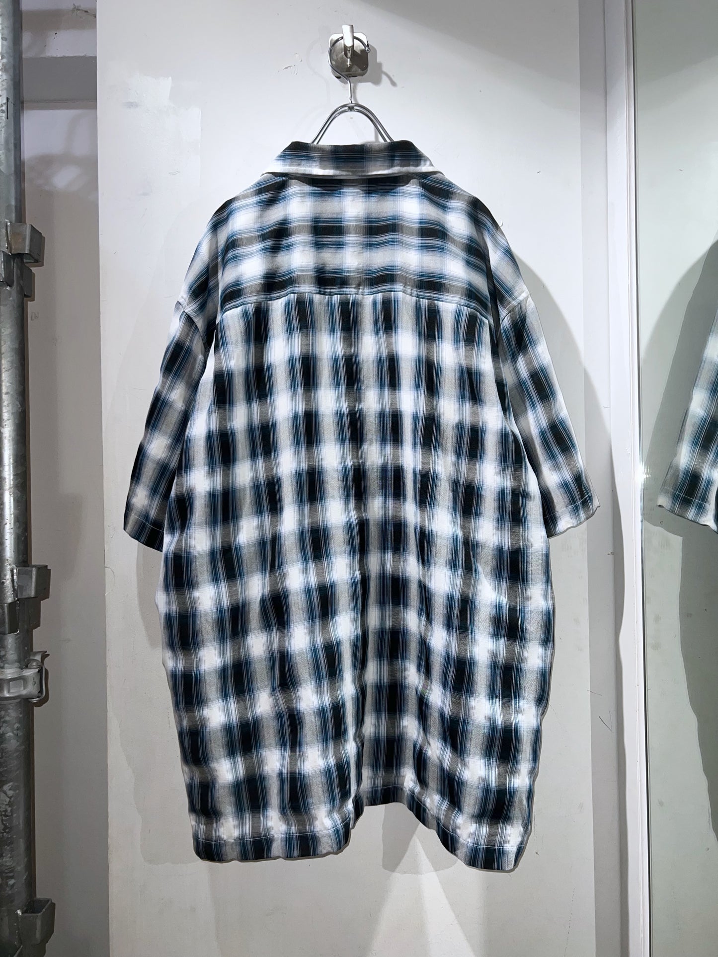 00s Oversized Ombre Check Shirt