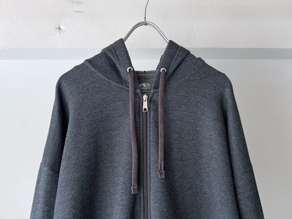 Charcoal Zip-Up Hoodie