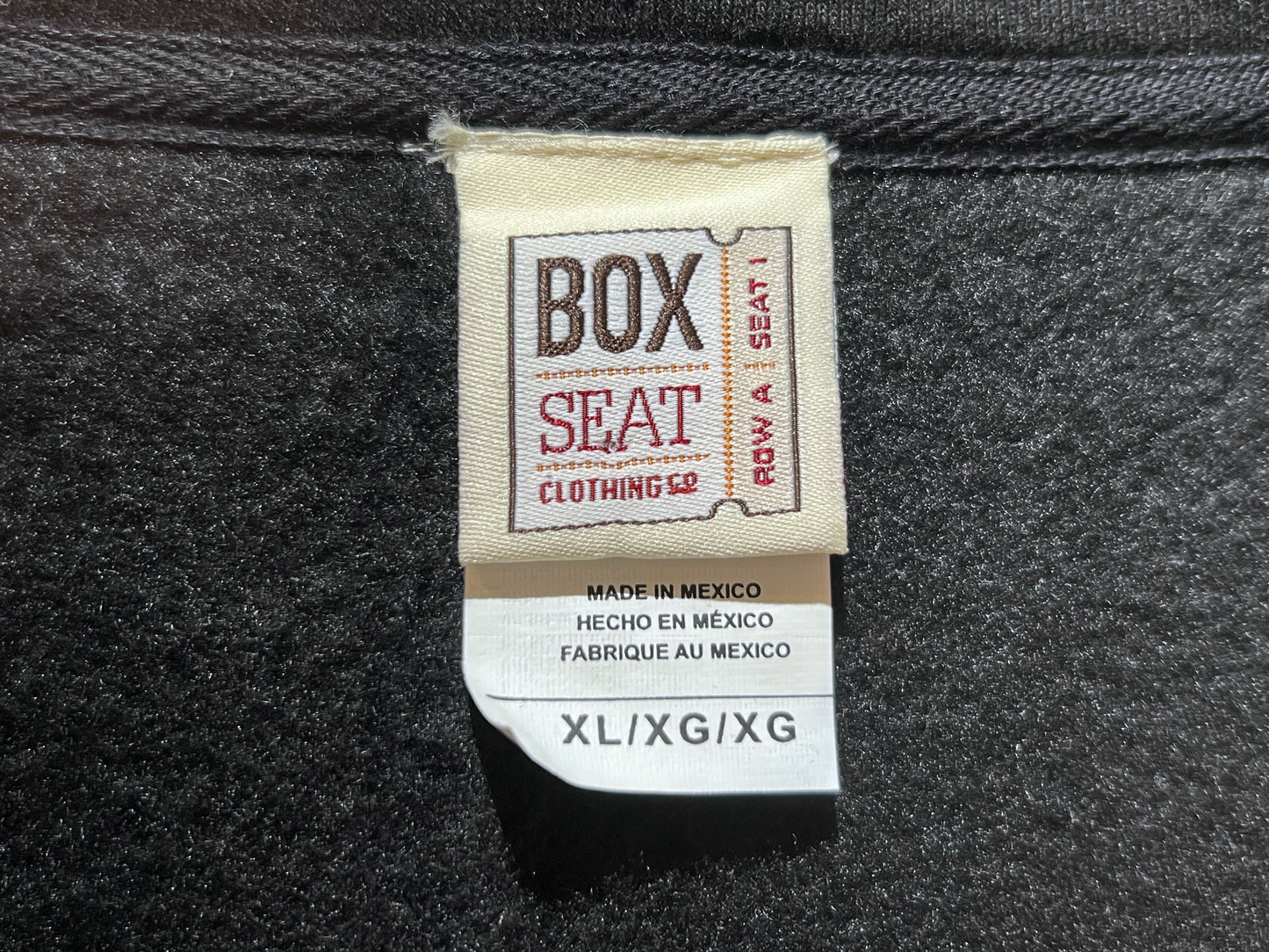 BOX SEAT CLOTHING Co. Heavyweight Zip-up Hoodie