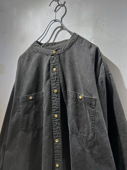 Faded Glory Band Collar Shirt