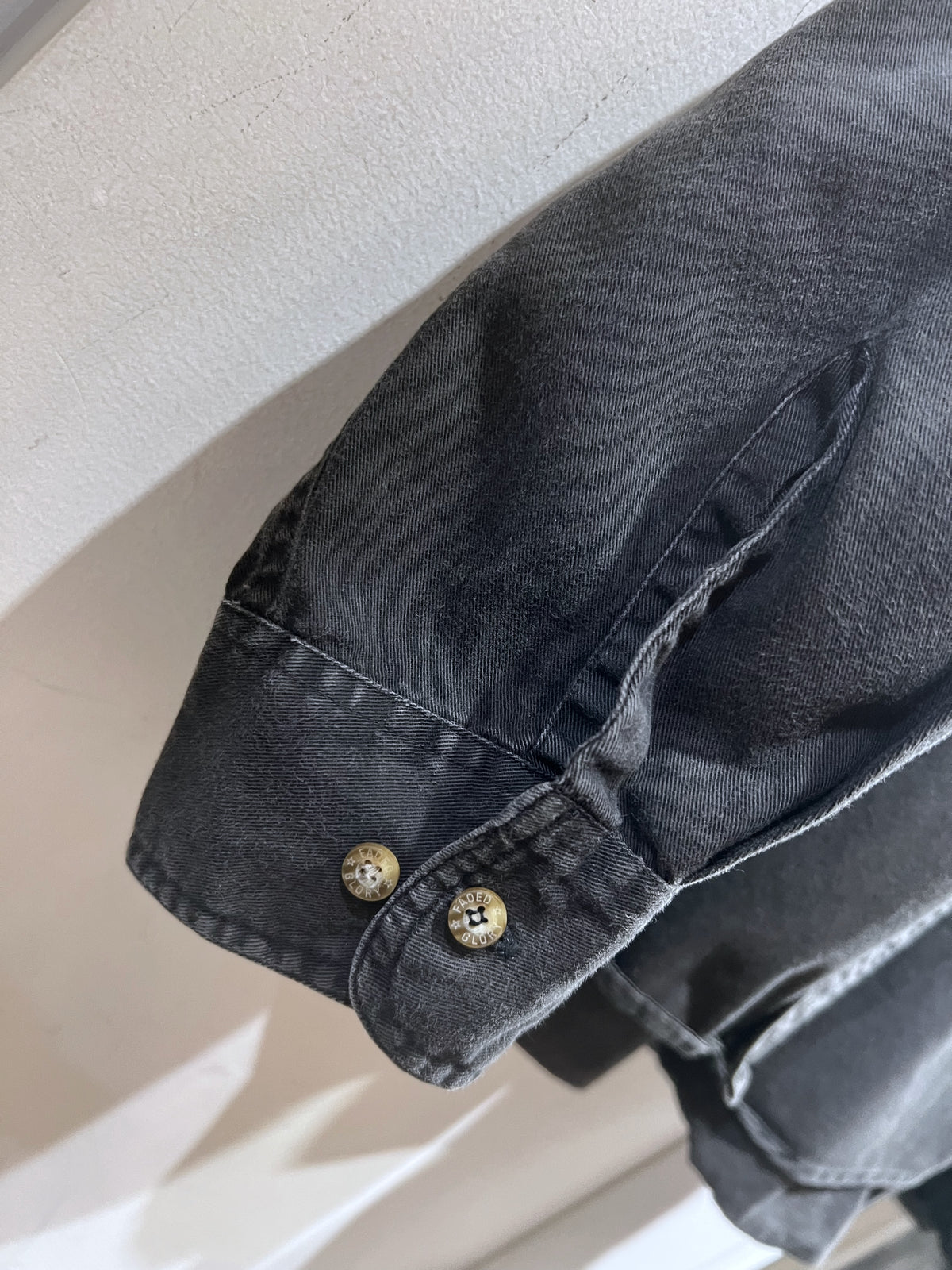 Faded Glory Band Collar Shirt