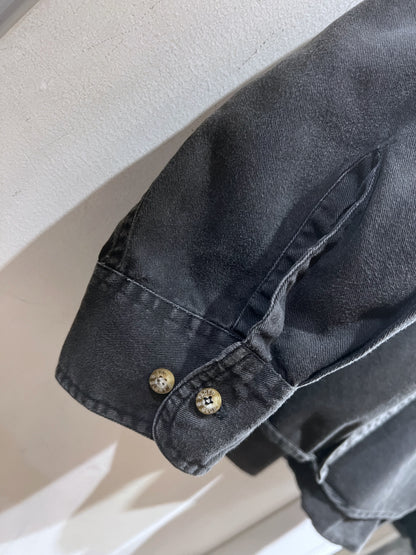 Faded Glory Band Collar Shirt