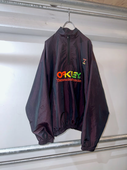 90s Vintage Washer Nylon Pullover Jacket