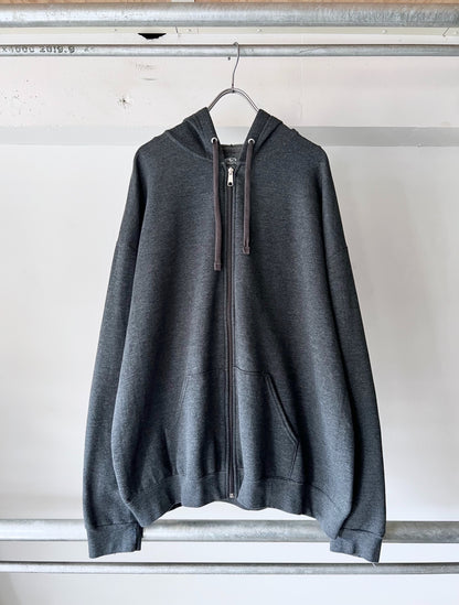 Charcoal Zip-Up Hoodie