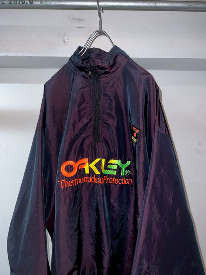 90s Vintage Washer Nylon Pullover Jacket