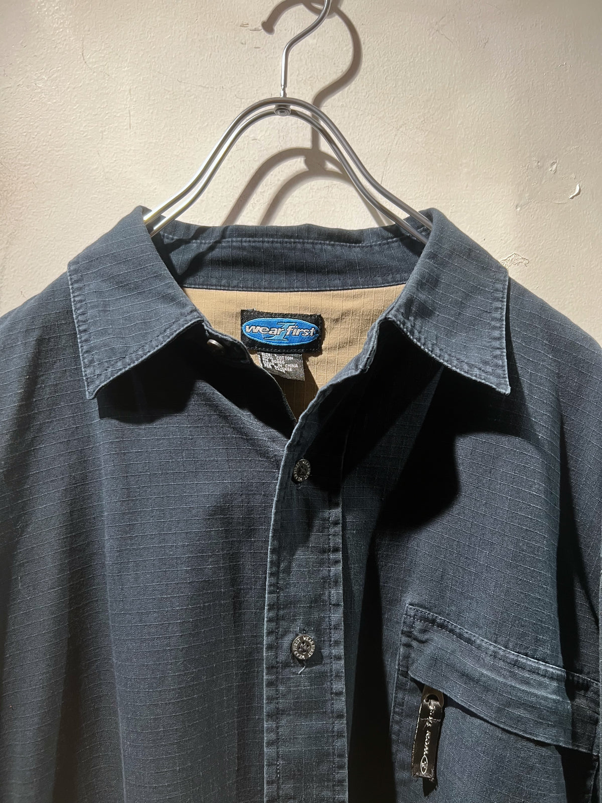 00s WEAR FIRST Ripstop 2Way Zip-Off Shirt