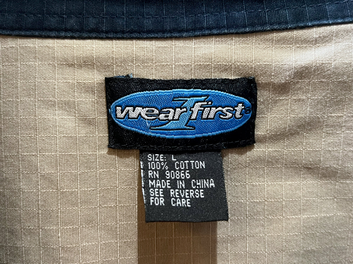 00s WEAR FIRST Ripstop 2Way Zip-Off Shirt