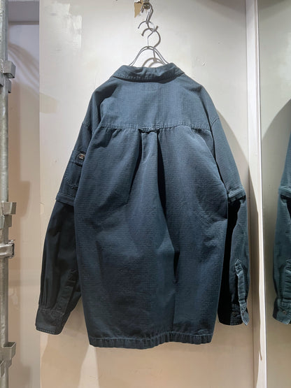 00s WEAR FIRST Ripstop 2Way Zip-Off Shirt