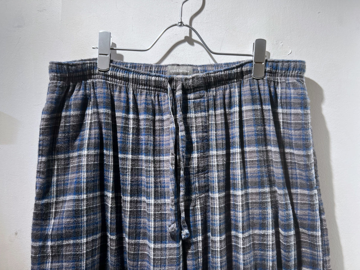 Croft & Barrow Flannel Wide Easy Pants