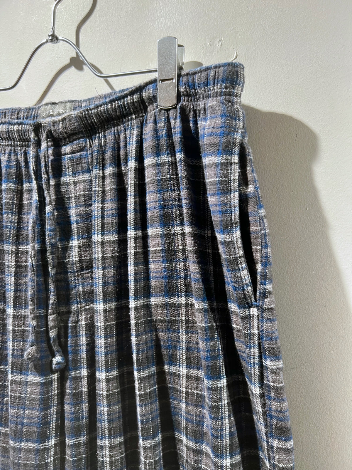 Croft & Barrow Flannel Wide Easy Pants